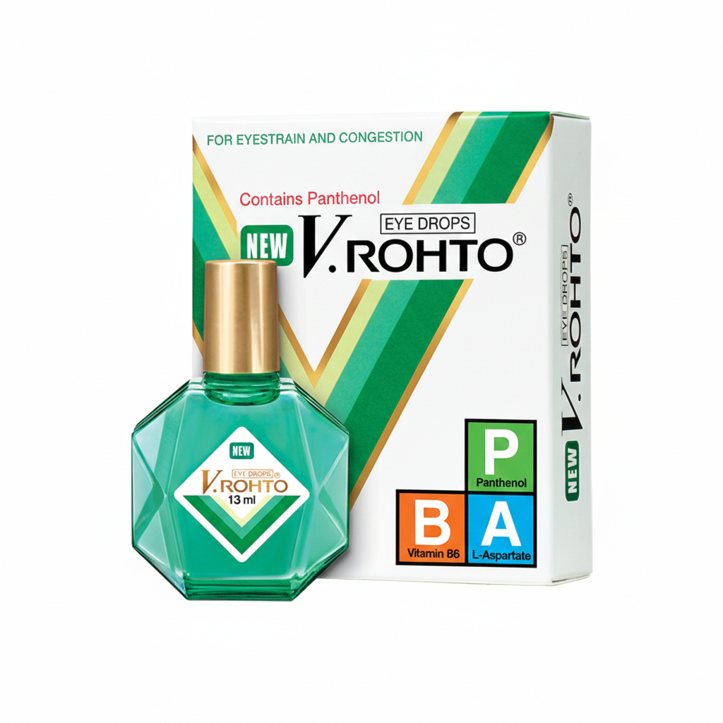 Thuốc nhỏ mắt New V.Rohto điều trị mỏi mắt, sung huyết kết mạc (13ml)