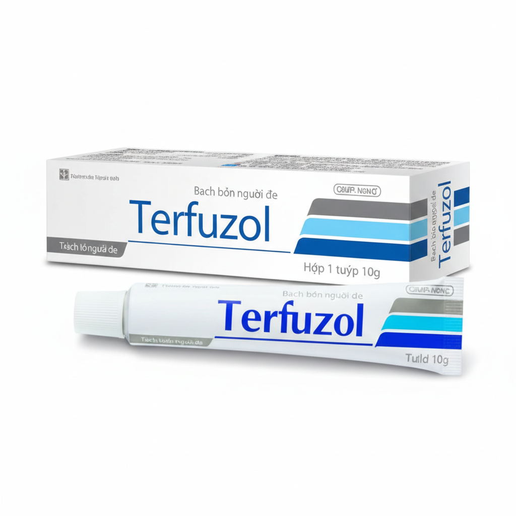 Kem bôi ngoài da Terfuzol Meracine điều trị các bệnh ngoài da (10g)