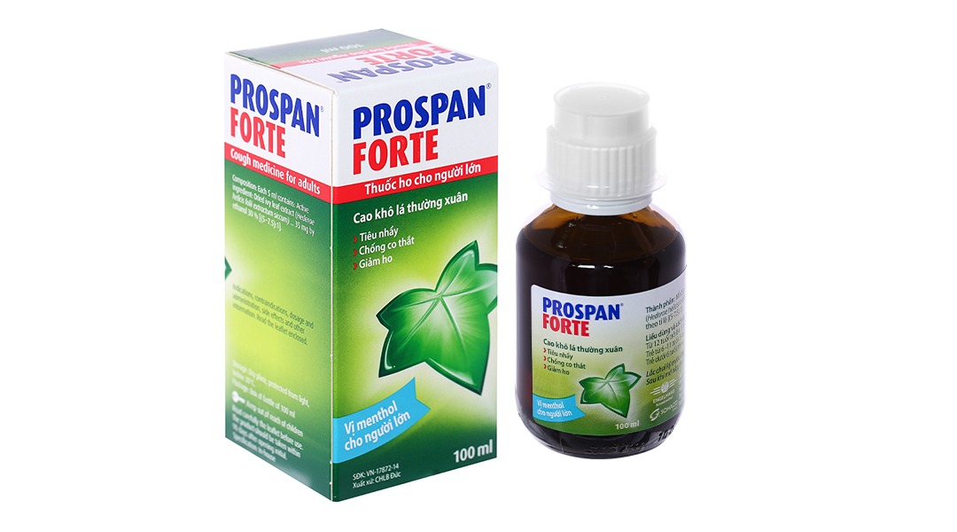 Thuốc Prospan Forte Engelhard điều trị viêm đường hô hấp cấp (100ml)