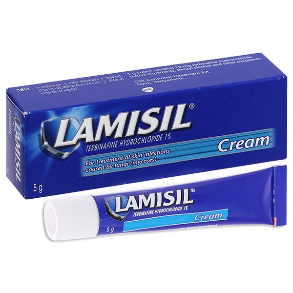 Kem bôi da Lamisil Novartis điều trị nhiễm nấm da, lang ben (5g)