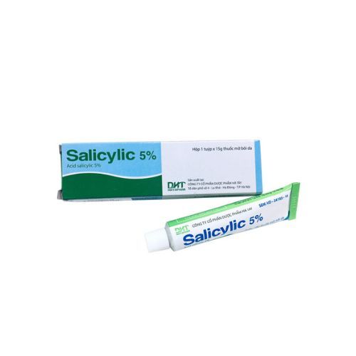 Thuốc mỡ bôi da Salicylic 5% Hataphar làm bạt sừng, bong vẩy (15g)