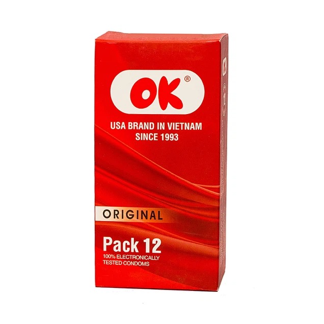 Bao Cao Su OK ORIGINAL (12 Cái)