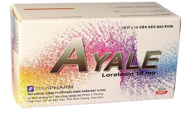Ayale 10mg điều trị bệnh lý viêm mũi, viêm kết mạc dị ứng khiến người bệnh cảm thấy khó chịu ở mũi, hay ngứa mũi, hắt hơi