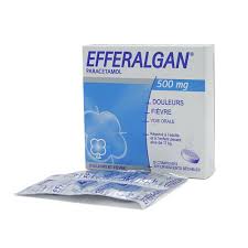 Viên sủi Efferalgan 500mg UPSA SAS giảm đau, hạ sốt (4 vỉ x 4 viên)