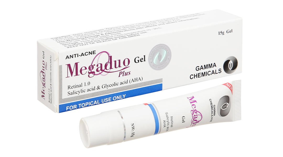Gel MEGADUO PLUS hỗ trợ cải thiện tình trạng giảm mụn (Tuýp 15g)