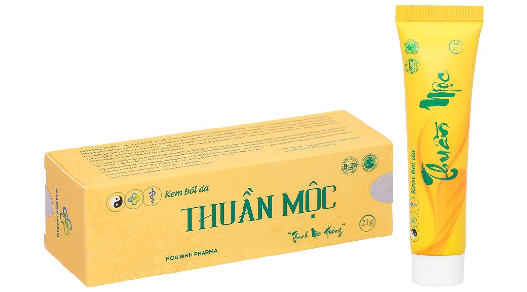 Kem bôi da Thuần Mộc giúp dưỡng ẩm, làm mềm da, làm dịu mát da tuýp 16g