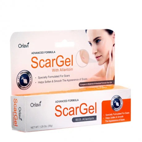 Gel ORLAVI Scar Gel hỗ trợ làm mờ sẹo (Tuýp 35g)