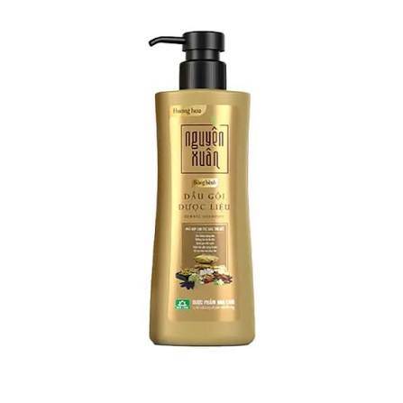Dầu gội dược liệu Nguyên Xuân vàng giảm gãy rụng, da đầu nhiều dầu (275ml)