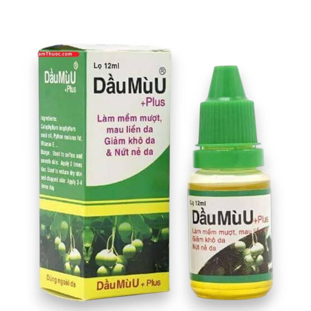 Dầu mù u Plus - Thiên Khánh 12ml