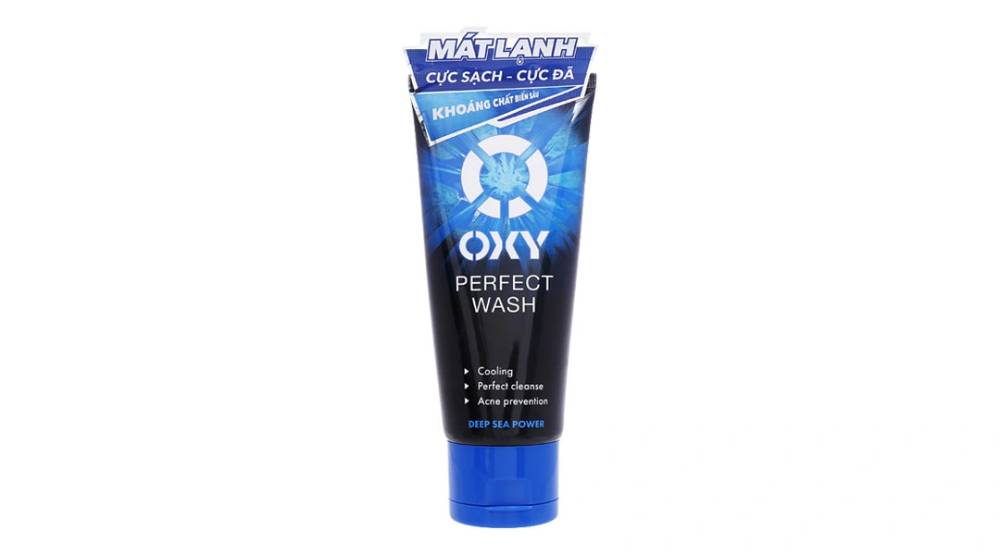 Kem rửa mặt Oxy Perfect Wash sạch bã nhờn, ngừa mụn tuýp 100g